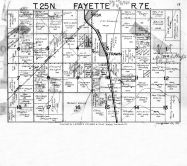 Fayette Township, Strawn, Risk, Livingston County 1952 Revised 1957 Handwritten